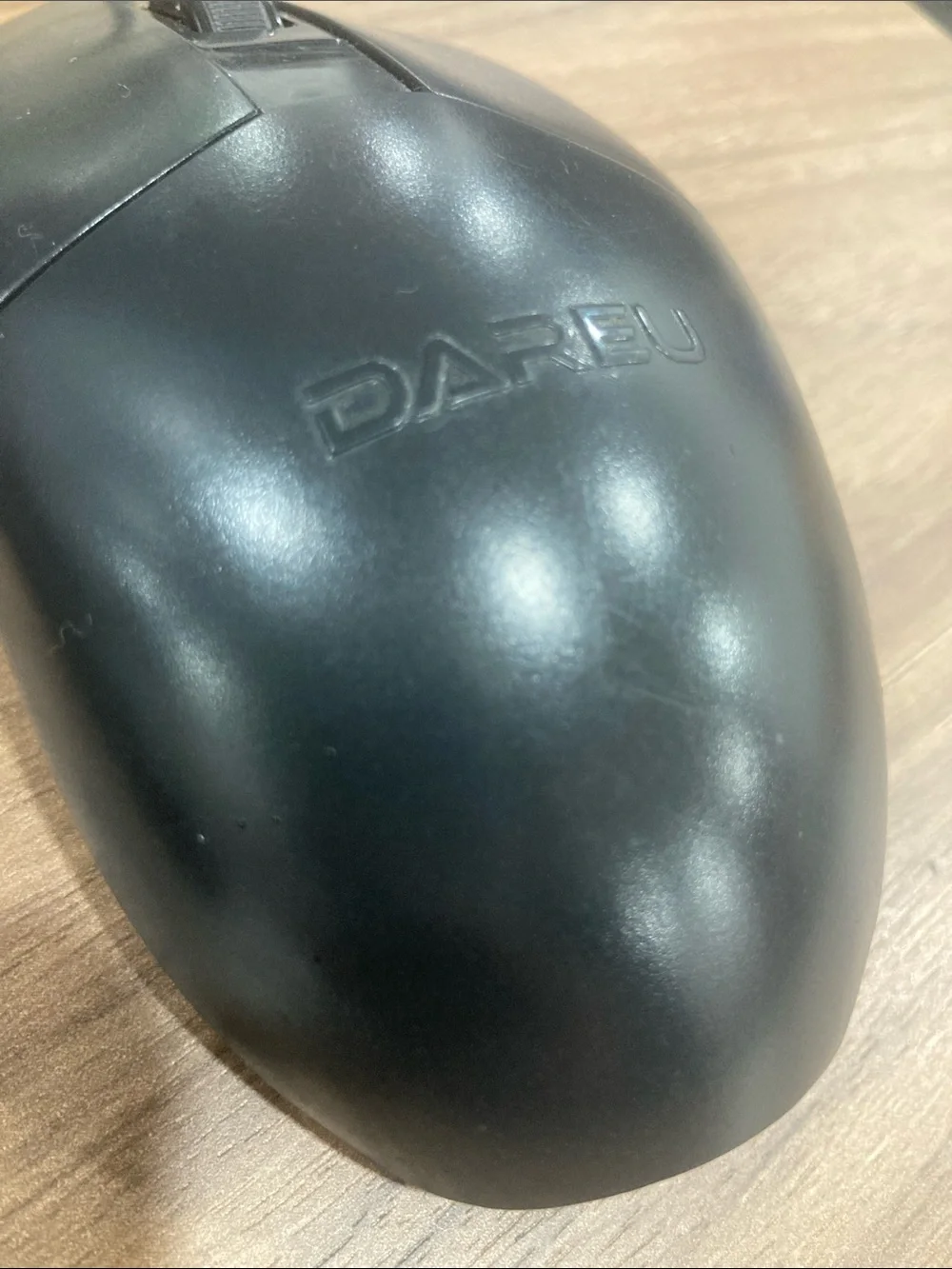 Black Wired Mouse - Sleek Ergonomic Design
